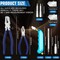 Glass Cutting Tool Kit Includes Blue Grip Oil Feed Glass Cutter with 2 pliers, 3 Extra Replacement Head, Tungsten Scribe Engraving Pen, Screwdriver and Oil Dropper